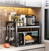 Étagère Organisatrice Réglable pour Four / Micro-ondes – Optimisez Votre Cuisine