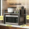 Étagère Organisatrice Réglable pour Four / Micro-ondes – Optimisez Votre Cuisine